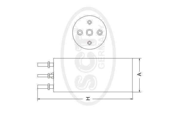 SCT GERMANY kuro filtras ST 6133